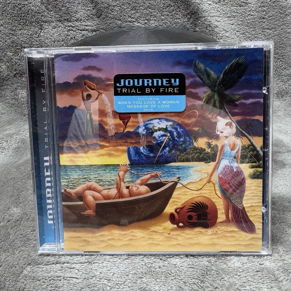 Trial By Fire - Music CD - Journey - 1996-10-22 - Sony - Very Good - Audio CD -